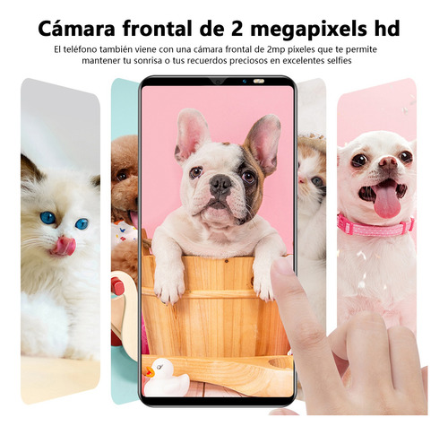 Teléfono Inteligente Android Barato V27 5.45 Pulgadas Ram 1 Gb Y Rom 8 Gb Gris
