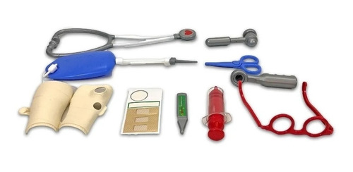 Imagen 2 de 4 de Set Valija Juego De Doctor Con Accesorios Juguete 1156 Edu