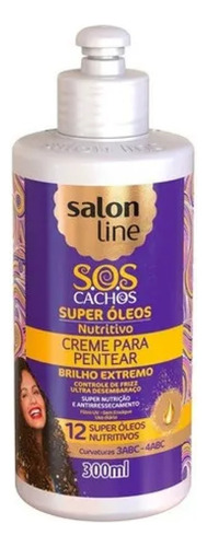 Creme De Pentear Salon Line Super Óleos 300ml Sos Cachos 