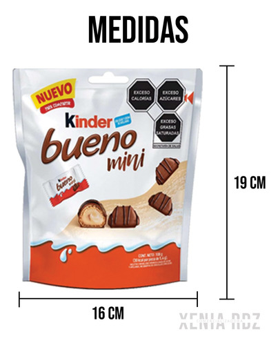 Kinder Bueno Mini 12 Bolsas De 105g C/u