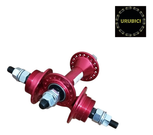 Juego De Mazas 36 Ag Flip Flop Con Ruleman Rojo.- Urubici