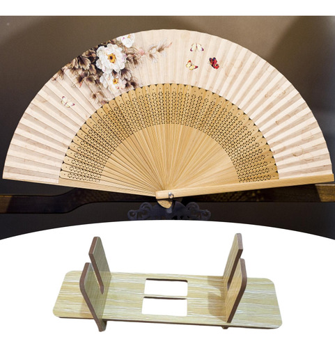 Soporte De Ventilador Plegable Base De Exhibición De