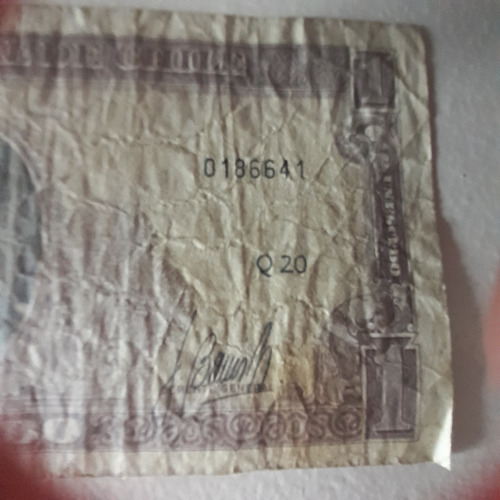 Billetes Antiguos En Argentina De Chile Un Escudo (Usado)