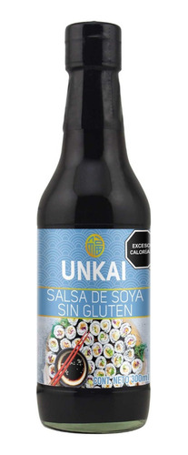 Salsa De Soya Sin Gluten Unkai 300ml