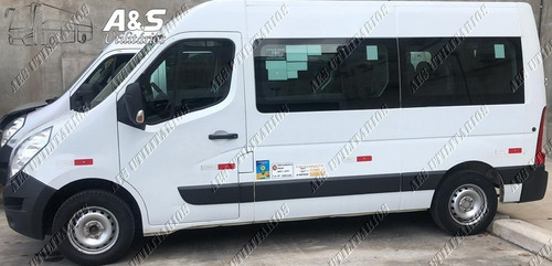 Imagem 2 de 5 de Renault Master L2h2 Ano 2014 Ar Bagageiro Alto Ais Ref 976