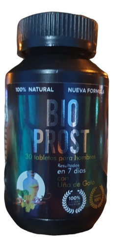 Potenciador Sexual Natural Bioprost De 30 Tabletas