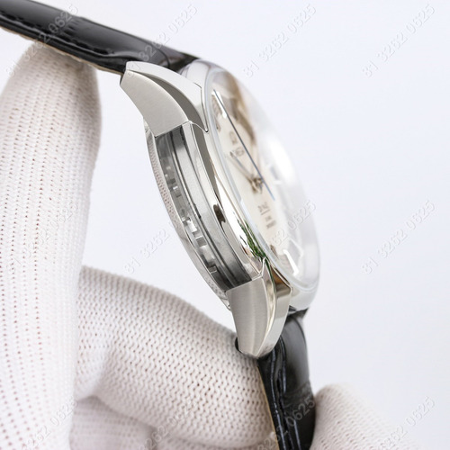 Omega Reloj De Hombre Para Cinturón Con Disco Blanco