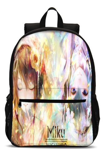 Hatsune Future Schoolbag Miku Anime Periférico Masculino Y F