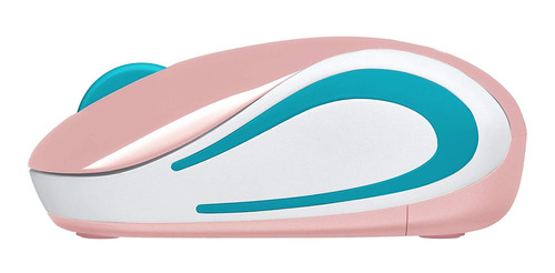 Mouse Logitech M187 Mini Wireless Refresh Rosado 910-005364