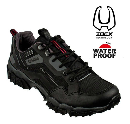 Zapatos Brahma Casual Ix3181 Impermeables Waterproof 