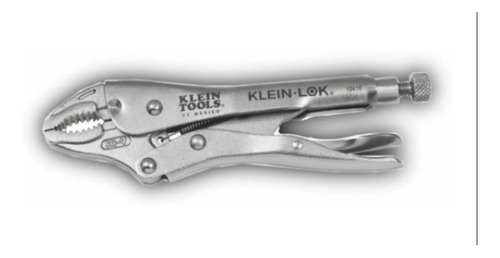 Imagen 2 de 2 de Pinza De Presión 10 Mordaza Curva Klein Tools 10410