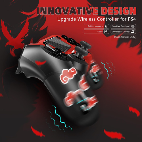 Controlador Inalámbrico Acegamer Para Ps4 Compatible Con Ps4