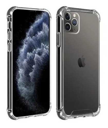 Funda P/ iPhone 11 Pro Transparente Reforzada Antigolpes Tpu