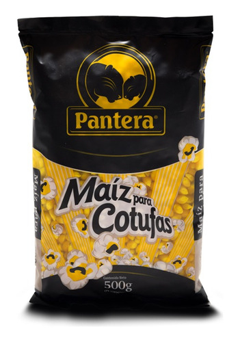 Paquete Maiz Cotufa Pantera 500gr 0115 1.30 Ml. 