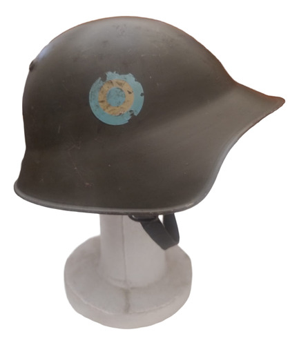 Casco De Militar De Acero Ejército Suizo M 18/43 (Usado)