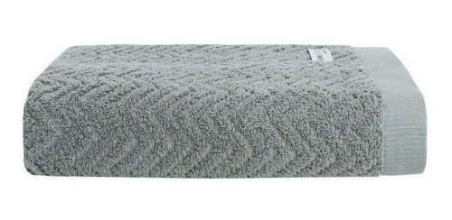 Toalha De Banho Chevron Sálvia 100% Algodão - Buddemeyer