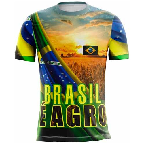 Estampas Agro Sublimação Total Camisetas Mockup Agropecuária