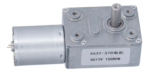 Motor Eléctrico 4632370 Dc Turbine Worm Reductor Autoblocant