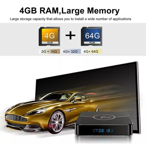 Reproductor Multimedia X98 Plus 32g Smart Tv Box Amlogic 4k