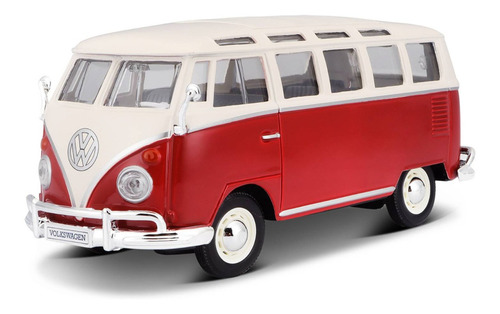 Combi Coleccion 1:24 Volkswagen Samba Maisto Envio Gratis