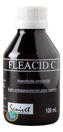 Fleacid C 100ml Insecticida Garrapaticida Pulguicida