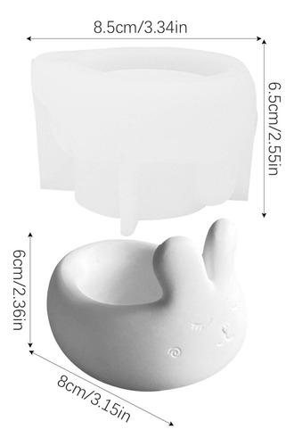 Molde De Silicona Para Tarro De Vela Molde De Tarro Para Vel