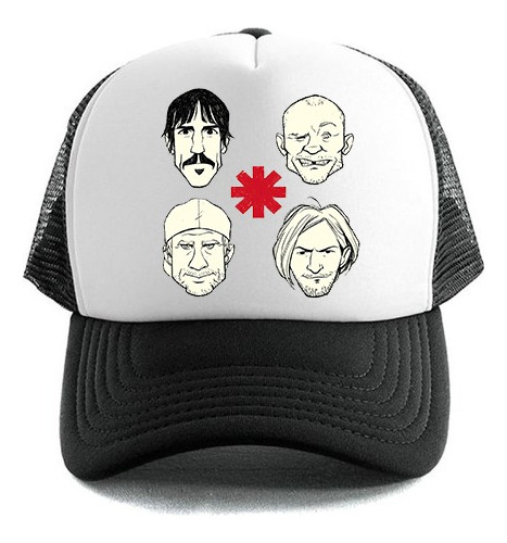 Red Hot Chilli Peppers Gorra Trucker Cierre Ajustable Cod_04