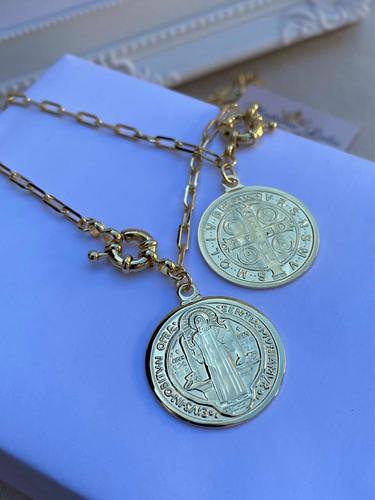 Imagem 5 de 6 de 1 Conjunto Frete Grátis Colar E Pulseira Mosquetão Coração