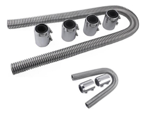 A Manguera De Radiador Universal De Acero Inoxidable De 48