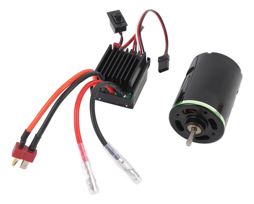 Motor De 540 Escobillas Para 1/10 Rc Crawler Esc Set Water