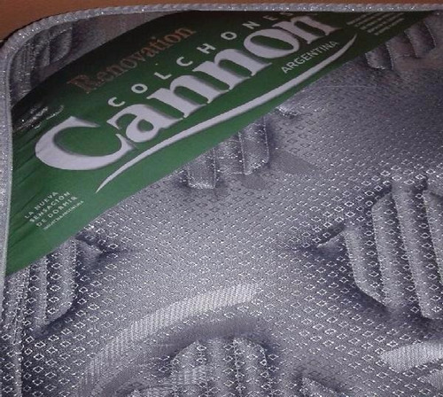 Sommier Y Colchon King Size 2x2 Cannon Renovation Espuma