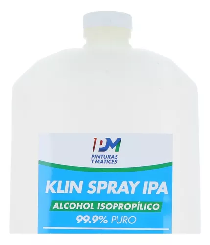 Alcohol Isopropílico 99,9% Puro Spray 1000 ml, Isopropanol