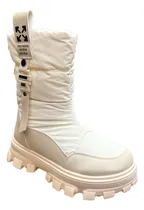 Comprar Botas Furor Dama 2443 Beige Suela Chunky Confort