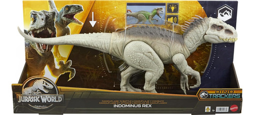 Indominus Rex Dino Jurassic World Mattel Camou Hoy X Flex