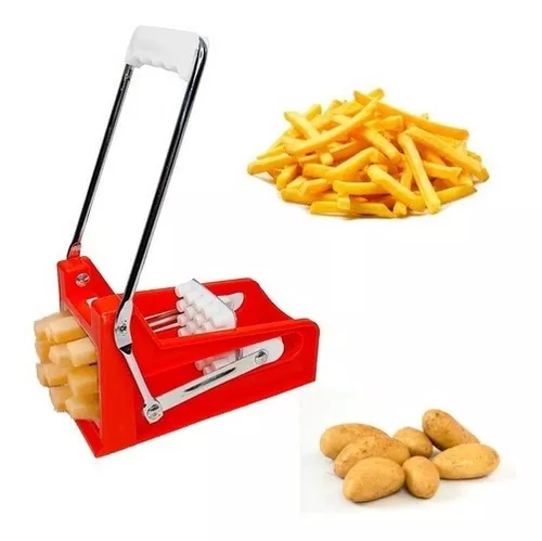 Cortador De Papas Fritas Forma Baston Frutas Verduras