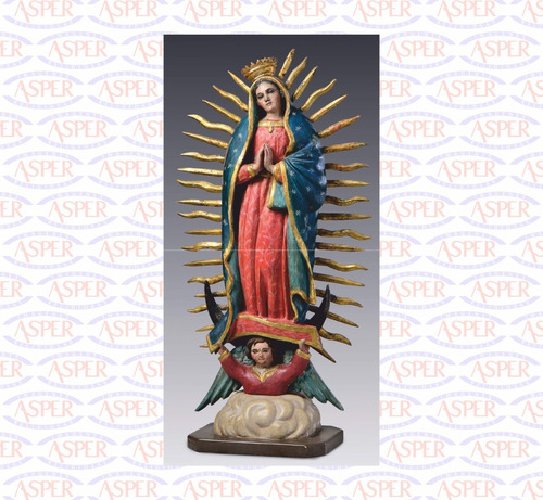 Mayolica Decorativa Ceramica 20x40 Virgen De Guadalupe