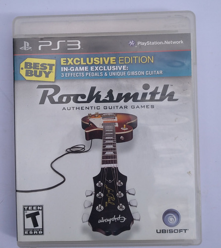 Rocksmith Guitarra Ps3 - Formato Físico (Usado)