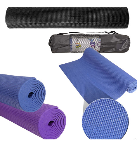 Colchoneta Yoga Mat Fit Pilates 