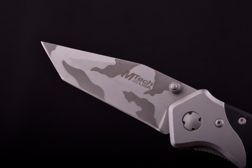 Imagen 5 de 10 de Navaja De Rescate Mtech Usa Hoja Tanto Cuchilo