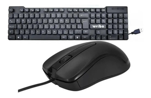 Kit Teclado Y Mouse Weibo Fc-535 Cable Usb 