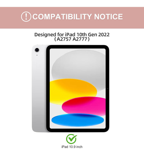 Capas De Teclado Para Tablet Para iPad De 10ª Geração 10.9 2