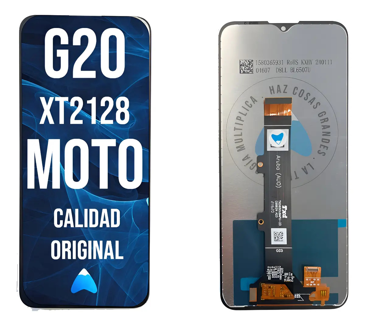 Modulo Para Motorola Moto G20 Xt2128 Oled Color Negro