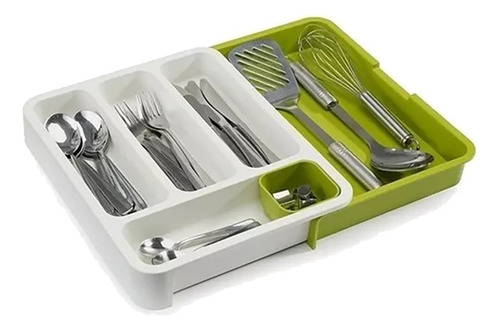 Organizador De Cubiertos Extensible Ajustable Cajones