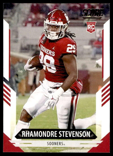 2021 Puntuación 386 Rhamondre Stevenson Oklahoma Sooners (rc