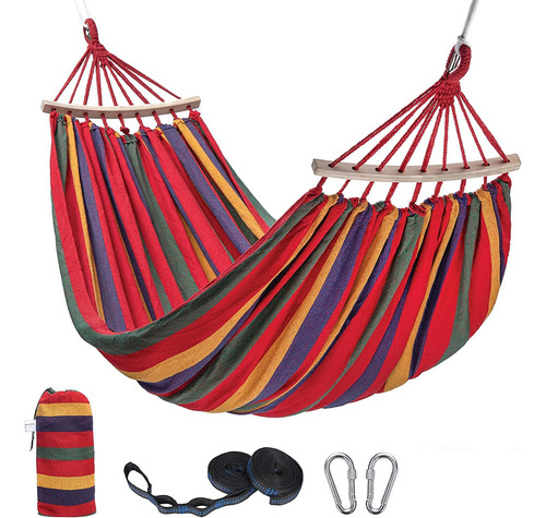Hamacas Portátiles De Lona For Colgar, Cama, Cama, Columpio