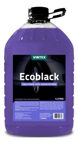 Finalizador Para Caixa De Rodas Ecoblack 5 Litros Vonixx Cor Roxo