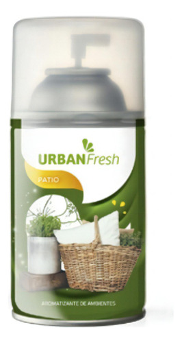 Fragancias Aromatizadores Urban Fresh Aerosol Automático FRAGANCIAS Patio