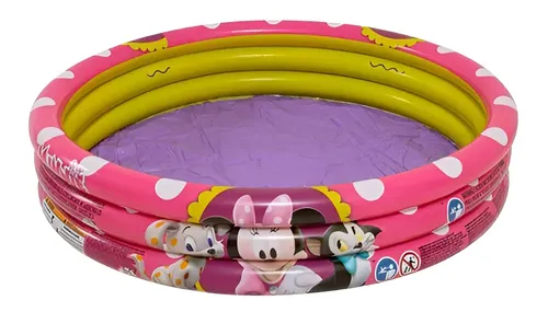 Piscina Inflável Da Minnie Bestway 140l A Partir De 2 Anos - R$ 93,98