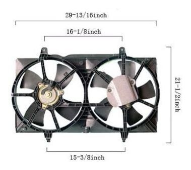 Electroventilador Apdi Nissan Quest 3.5 V6 04-09