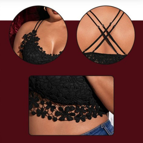 Blusa Croptop Curvy Tallas Extras Mujer Tejido